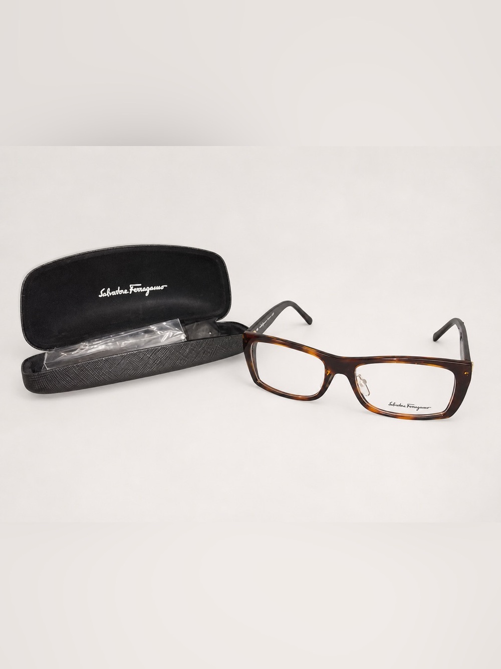 Salvatore Ferragamo 2656-N Tortise RX Eyeglass Frames w/case
